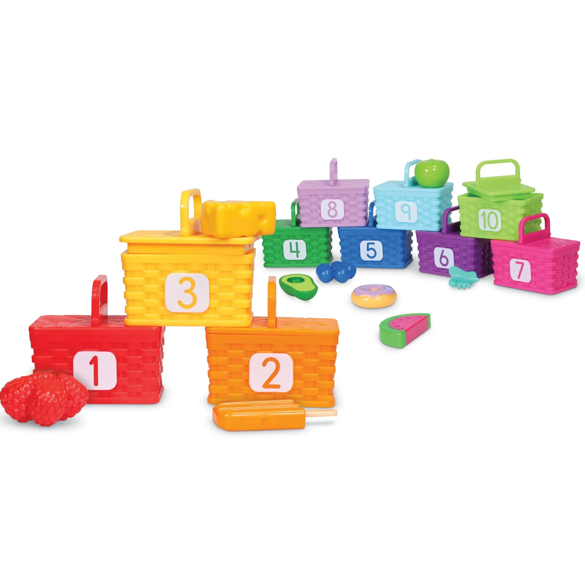 Educators Resource Learning Resources Sorting Picnic Baskets - Colorful Counting Fun* Preschool Education Toys & Activities