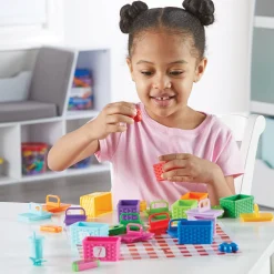 Educators Resource Learning Resources Sorting Picnic Baskets - Colorful Counting Fun* Preschool Education Toys & Activities
