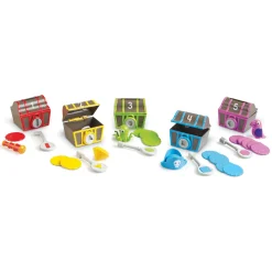Educators Resource Learning Resources Sorting Surprise Treasure Chests - Color & Shape Discovery* Preschool Education Toys & Activities