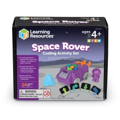 Educators Resource Learning Resources Space Rover Coding Set - Screen-Free Programming Adventure* Robotics & Coding
