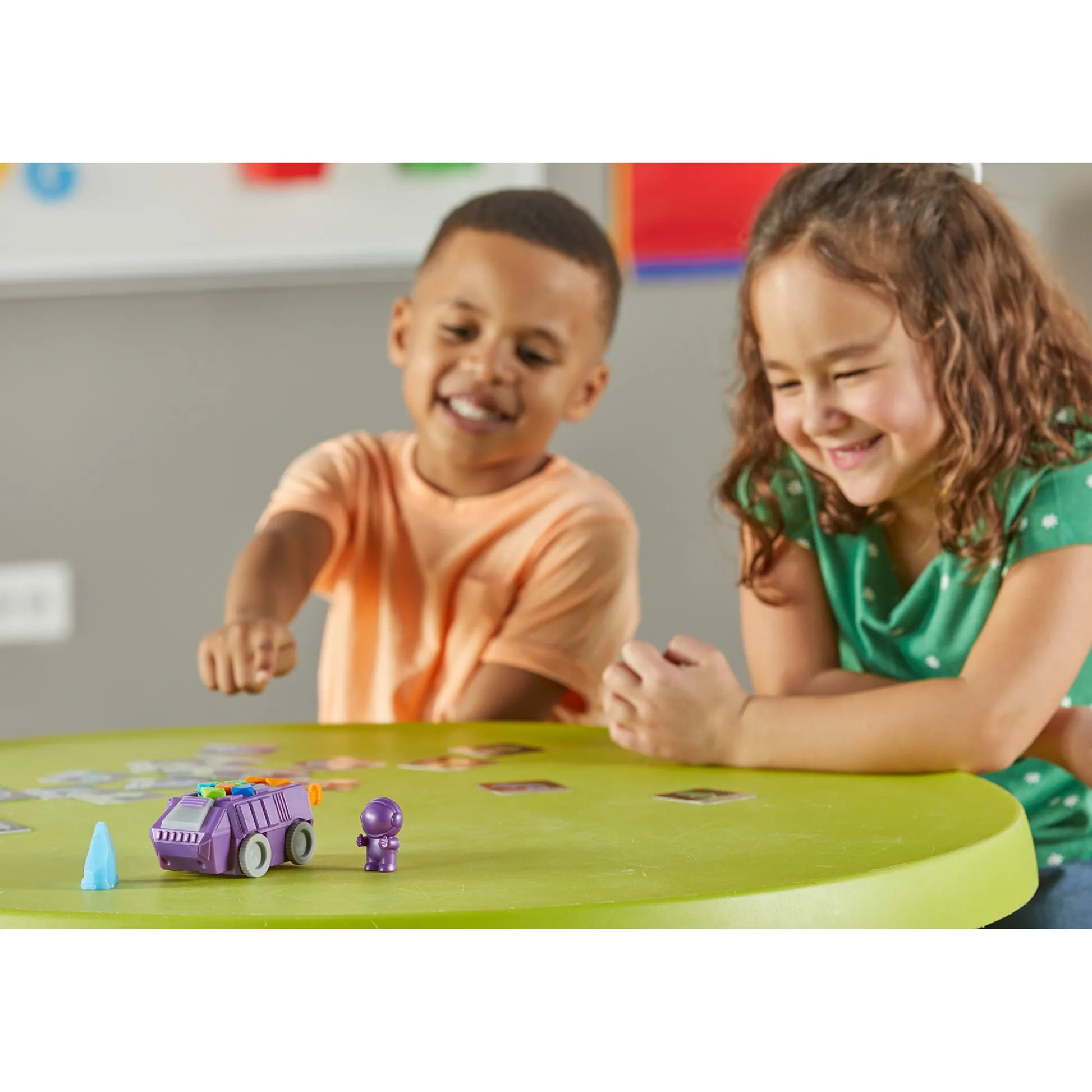 Educators Resource Learning Resources Space Rover Coding Set - Screen-Free Programming Adventure* Robotics & Coding