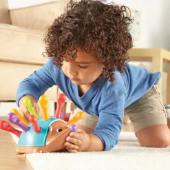 Educators Resource Learning Resources Spike the Fine Motor Hedgehog - Colorful Educational Toy* Preschool Education Toys & Activities