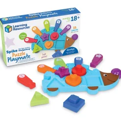 Educators Resource Learning Resources Spike the Fine Motor Hedgehog - Shape Sorter and Puzzle* Preschool Education Toys & Activities|Puzzles