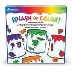 Educators Resource Learning Resources Splash of Color Magnetic Sorting Set - Educational Toy* Preschool Education Toys & Activities
