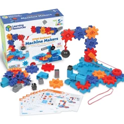 Educators Resource Learning Resources STEM Explorers Machine Makers - Engineering Playset* Engineering Toys