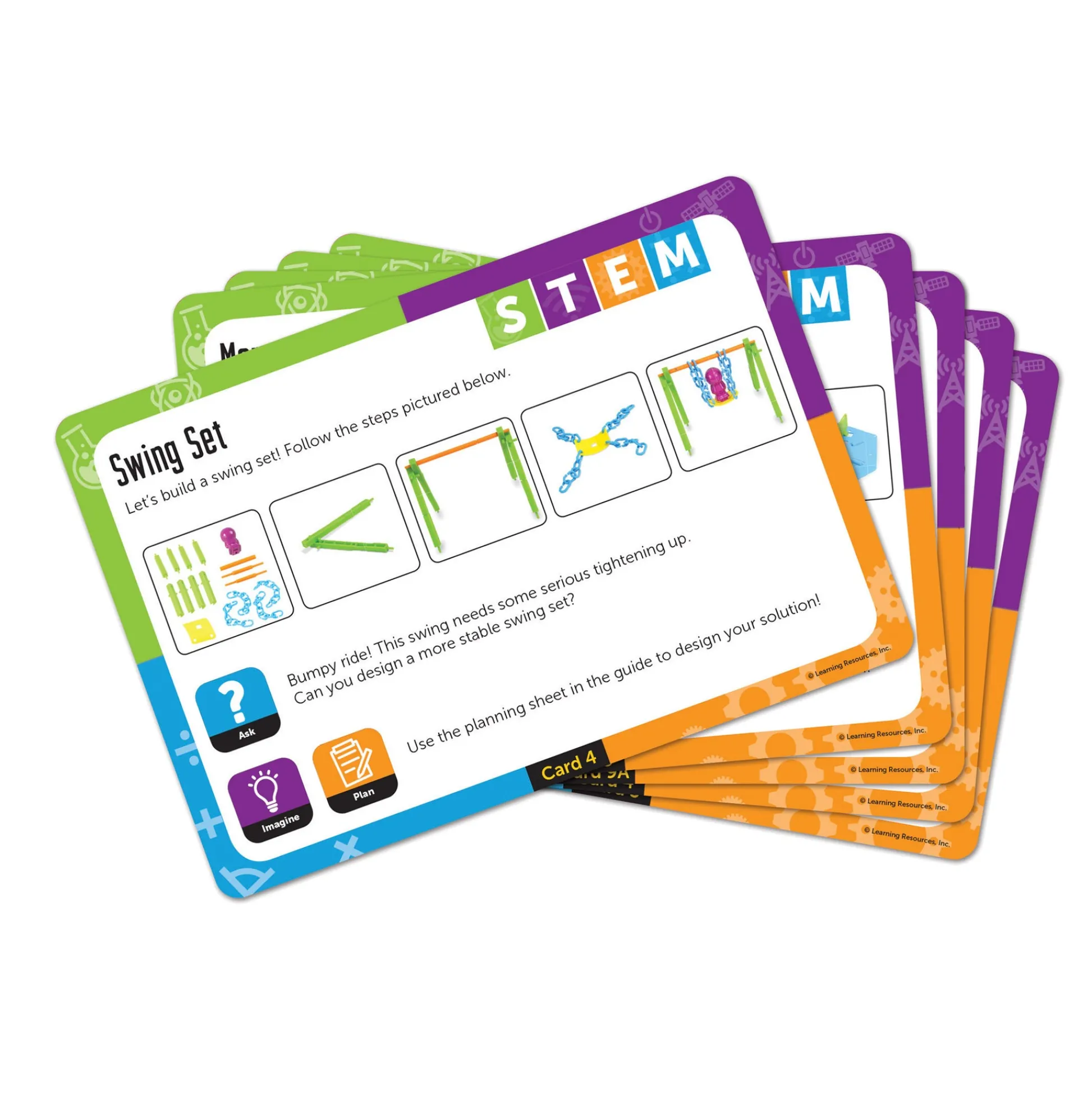 Educators Resource Learning Resources STEM Engineering & Design Kit - Interactive Educational Toy* Engineering Toys