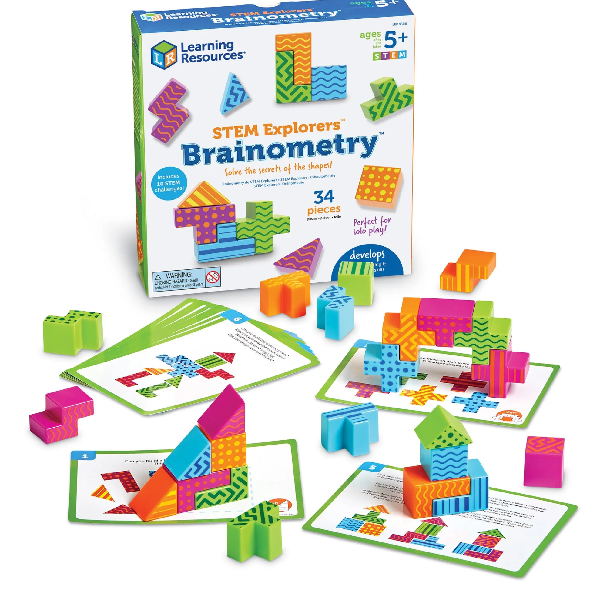Educators Resource Learning Resources STEM Explorers Brainometry - Educational Geometry and Sorting Challenges* Science & Discovery