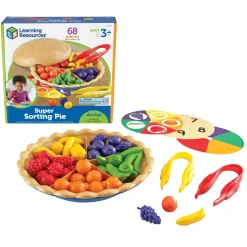 Educators Resource Learning Resources Super Sorting Pie - Educational Counting & Sorting Toy* Preschool Education Toys & Activities