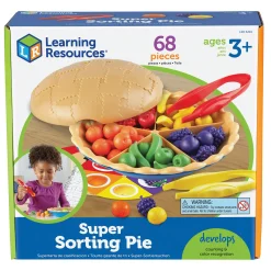 Educators Resource Learning Resources Super Sorting Pie - Educational Counting & Sorting Toy* Preschool Education Toys & Activities