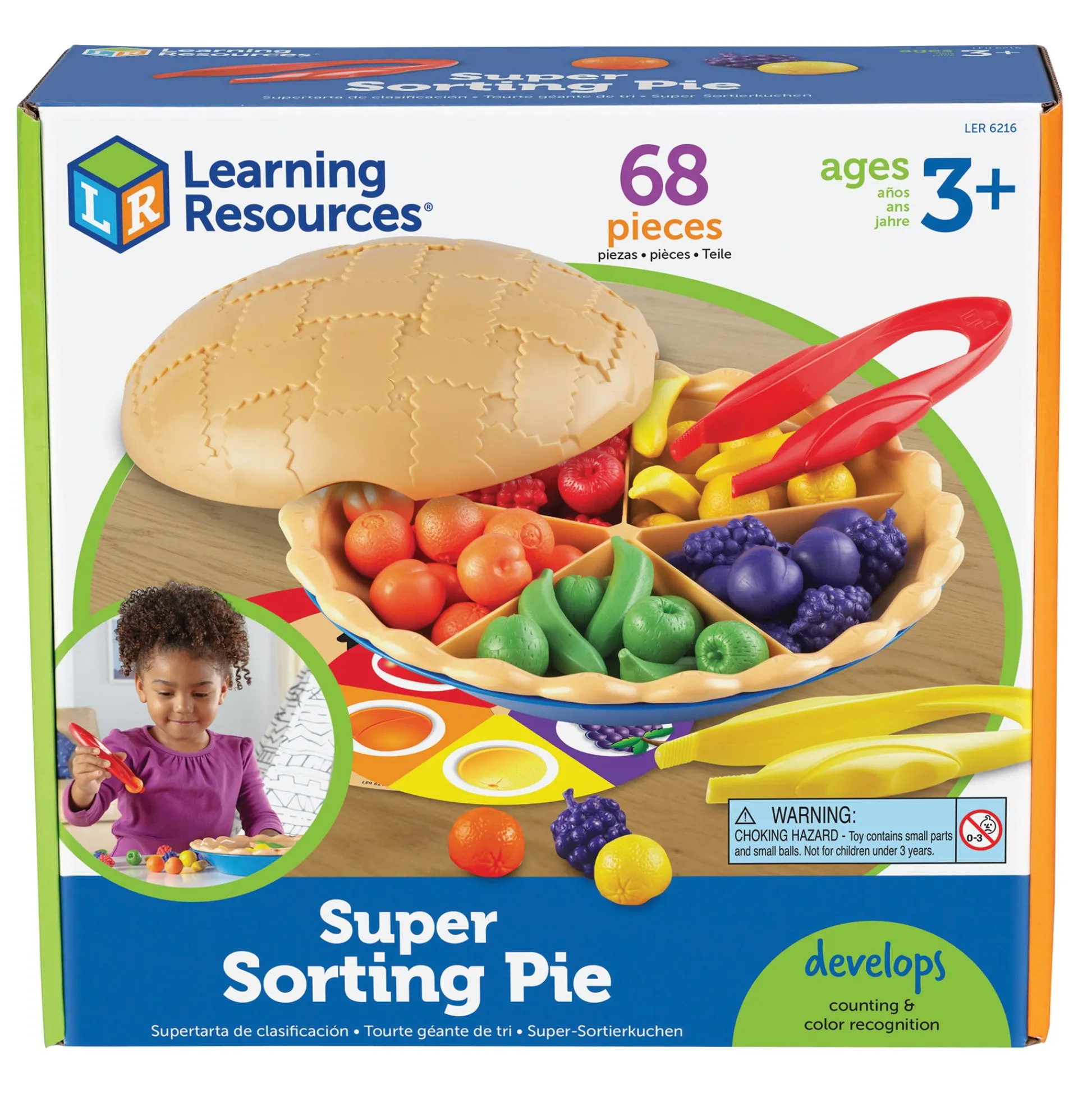 Educators Resource Learning Resources Super Sorting Pie - Educational Counting & Sorting Toy* Preschool Education Toys & Activities