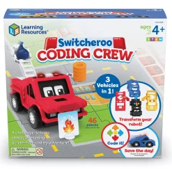 Educators Resource Learning Resources Switcheroo Coding Crew - STEM Toy for Toddlers* Preschool Education Toys & Activities