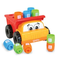 Educators Resource Learning Resources Tony the Peg Stacker Dump Truck - Colorful Educational Toy* Preschool Education Toys & Activities|Preschool Vehicles