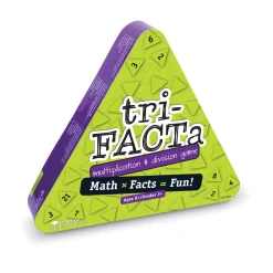 Educators Resource Learning Resources Tri-FACTa Multiplication & Division Game - Educational Math Playset* Role-Playing Games|Board Games