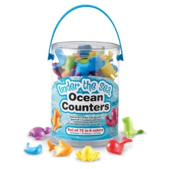Educators Resource Learning Resources Under the Sea Ocean Counters - Educational Math Toy* Preschool Education Toys & Activities