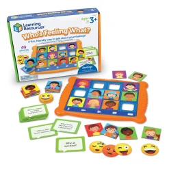 Educators Resource Learning Resources Who's Feeling What? - Social-Emotional Board Game* Social & Emotional Skills|Role-Playing Games