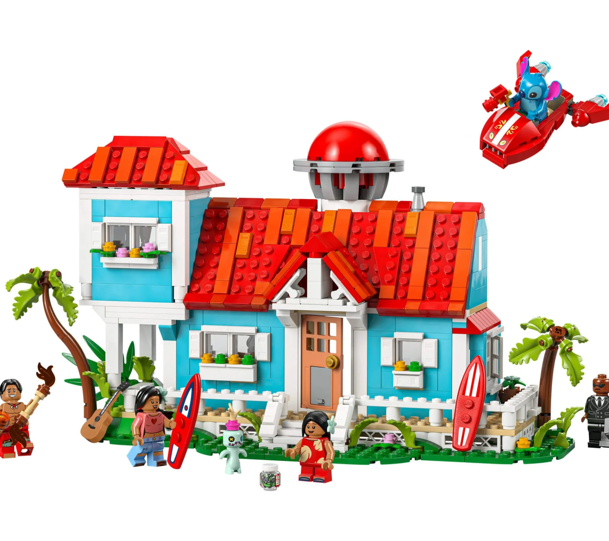ToyHouse LEGO | Disney Lilo and Stitch 834-Piece Beach House Playset - Model 43268* Lego Shop|Lego Disney