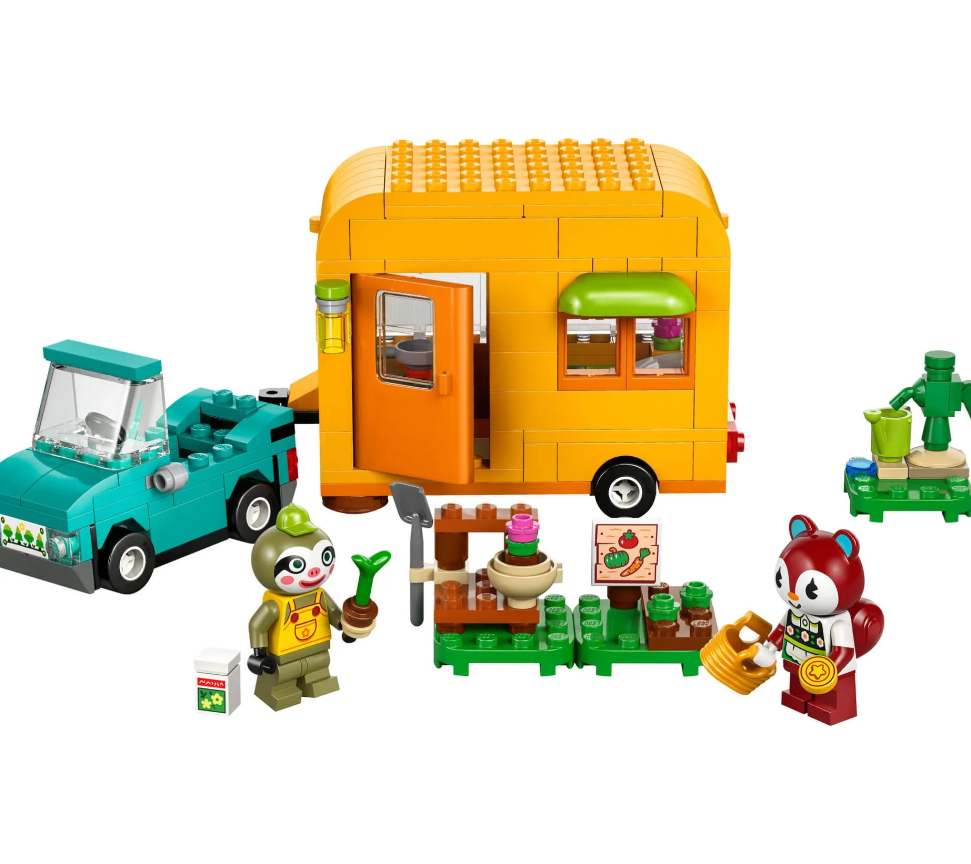 ToyHouse LEGO Animal Crossing Leif's Caravan & Garden Shop Kit 77054* Lego Super Mario|Lego Shop
