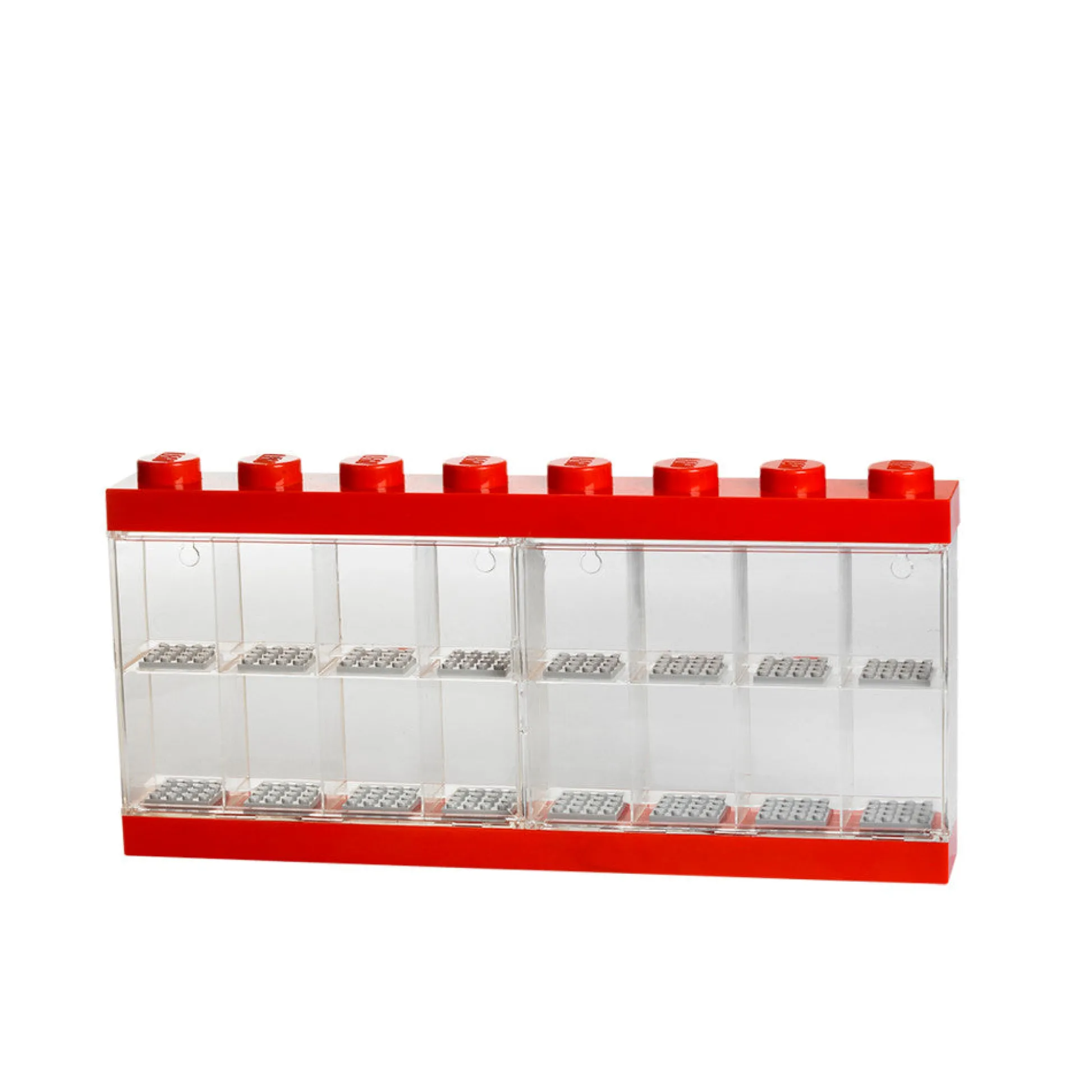 Flat River Group LEGO Bright Red Minifigure Display Case 16 - Stackable Collector's Showcase* Tables, Storage & Accessories|Lego Shop