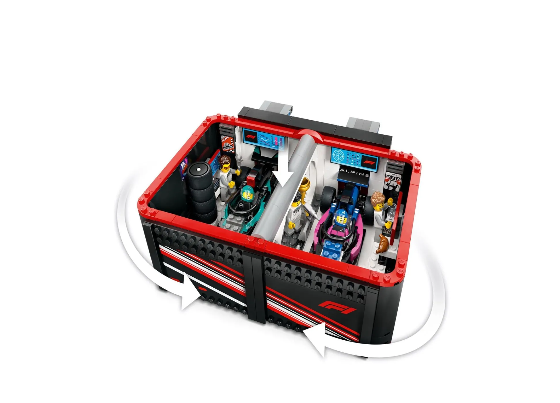 Macy's - Supplier LEGO City F1 Garage Mercedes-AMG Alpine Cars Building Set 60444 - 678 Pieces* Lego City|Lego Shop