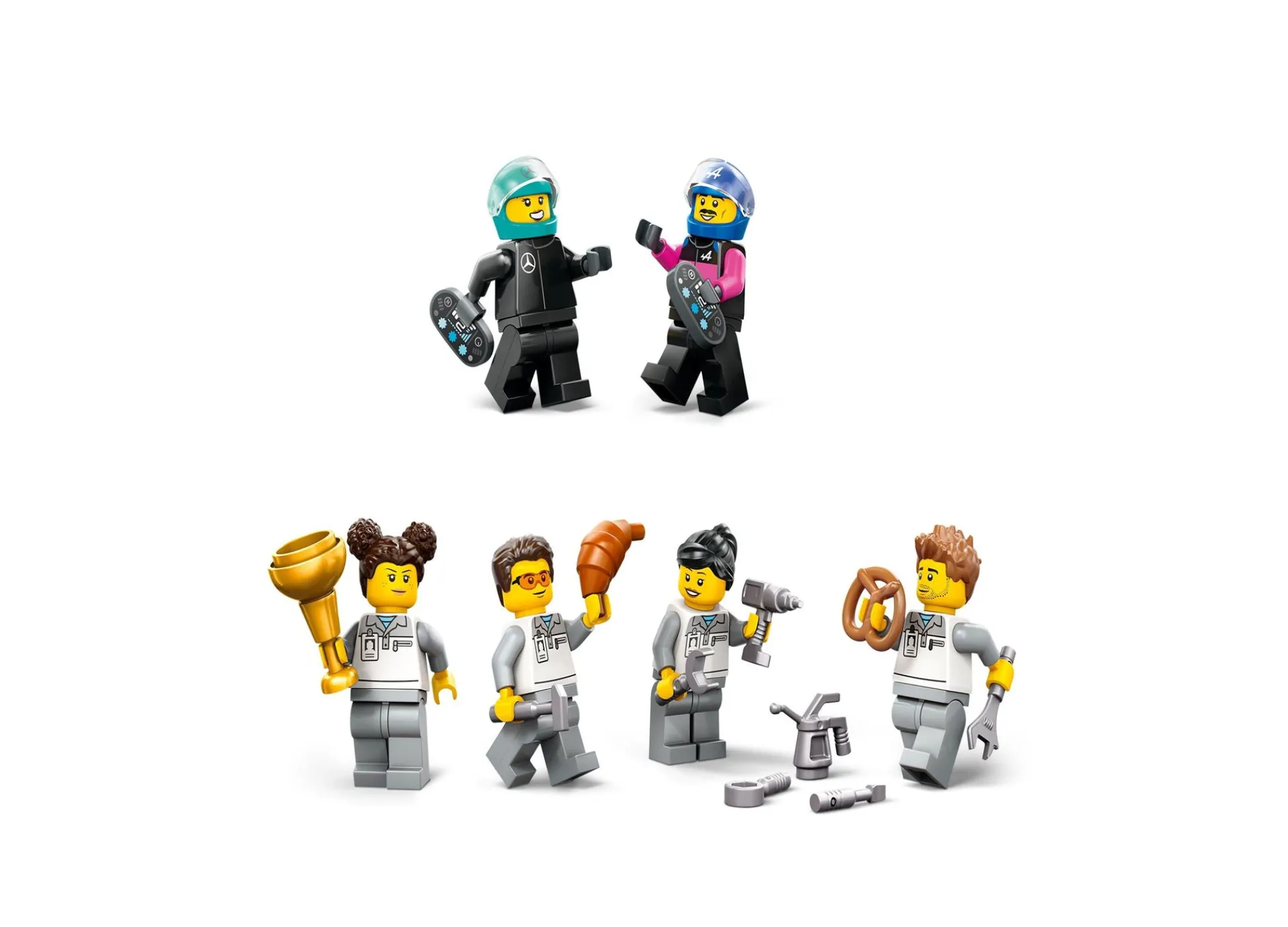 Macy's - Supplier LEGO City F1 Garage Mercedes-AMG Alpine Cars Building Set 60444 - 678 Pieces* Lego City|Lego Shop