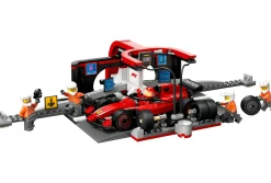ToyHouse LEGO City F1 Pit Stop & Crew with Ferrari Racing Car Toy - 322 Pieces* Lego Speed Champions|Lego Shop