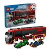 Macy's - Supplier LEGO City F1 Racing Transport Truck and Car Set 60445 - 1086 Pieces* Lego City|Lego Shop