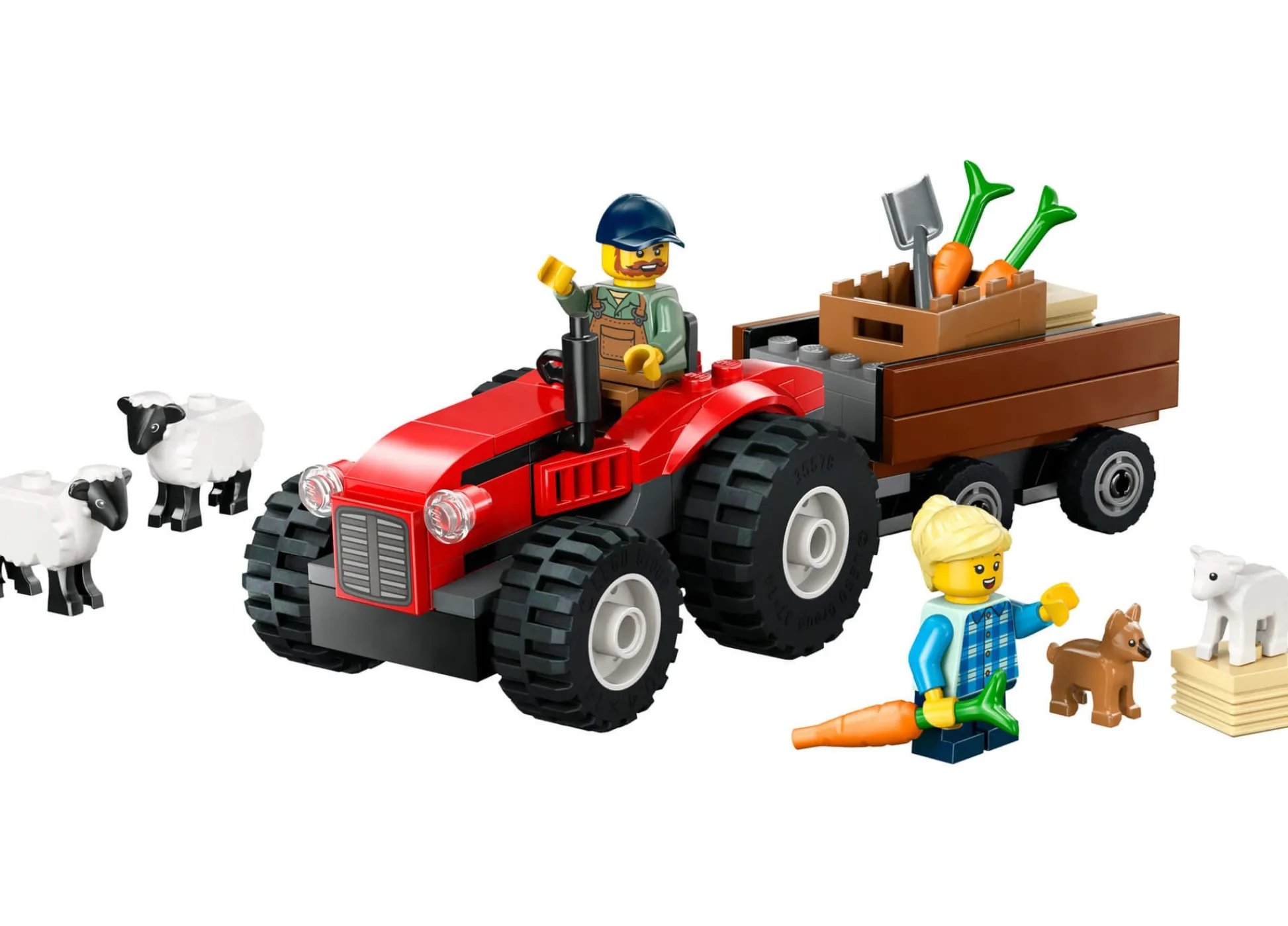 ToyHouse LEGO® City Farm Adventure Tractor and Sheep Playset 60461* Lego Shop|Lego City