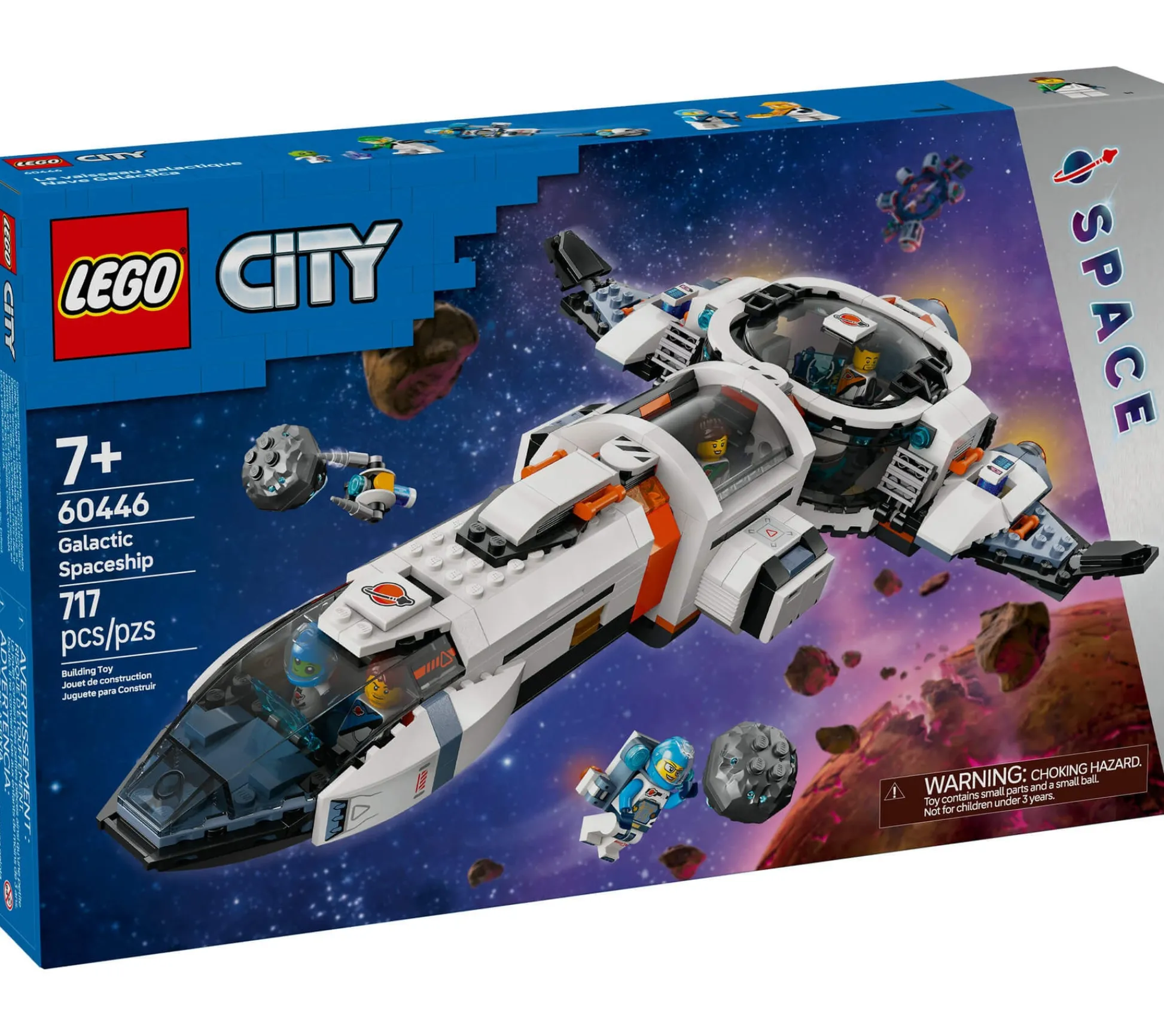 ToyHouse LEGO City 717pc Modular Galactic Spaceship Building Set - Interstellar Adventures Await!* Lego City|Lego Shop