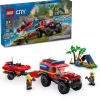 ToyHouse LEGO® City 4x4 Fire Truck and Rescue Boat Playset 60412* Lego City|Lego Shop