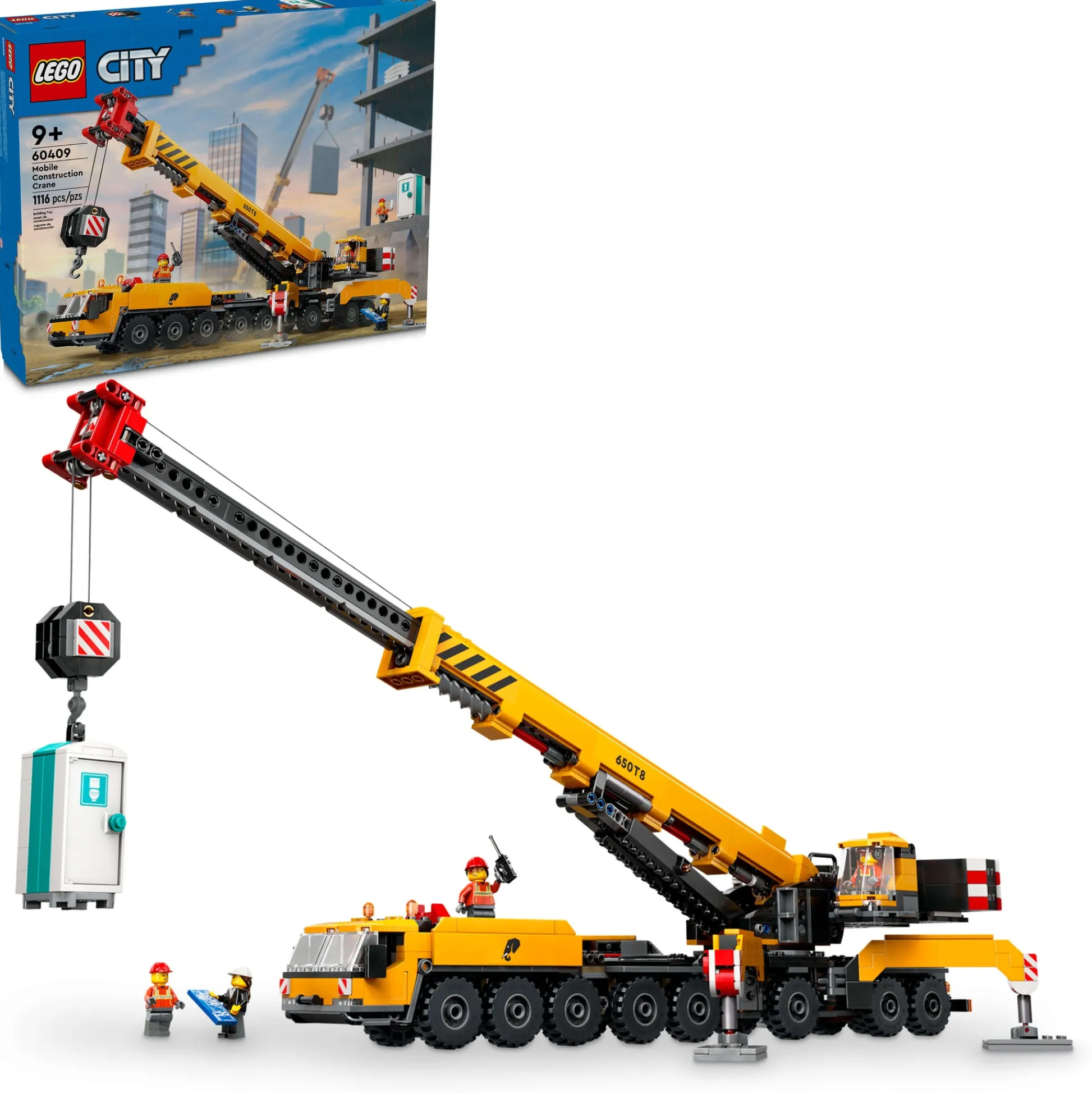 ToyHouse LEGO City Yellow Mobile Construction Crane Toy Set - 1116 Pieces* Lego City|Lego Shop