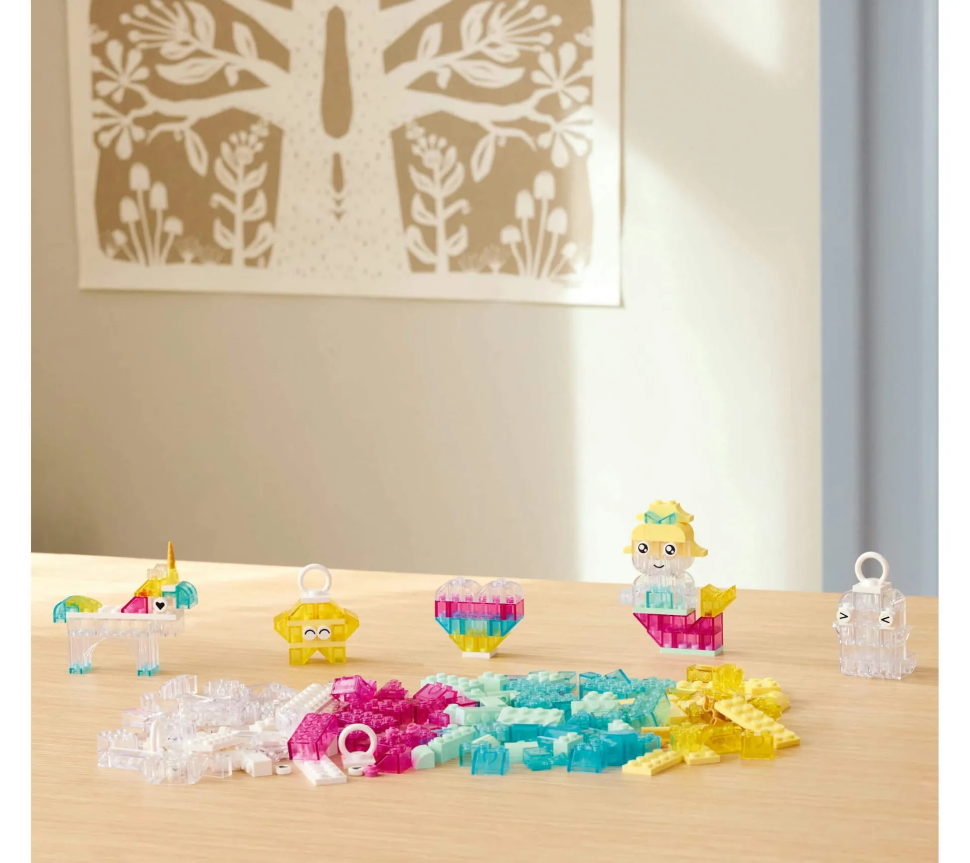 ToyHouse LEGO Classic 340-Piece Magical Transparent Box - Colorful Building Bricks Playset* Lego Classic|Lego Shop