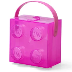 Flat River Group LEGO Classic Square Brick Storage Box with Handle - Translucent Violet* Tables, Storage & Accessories|Lego Shop