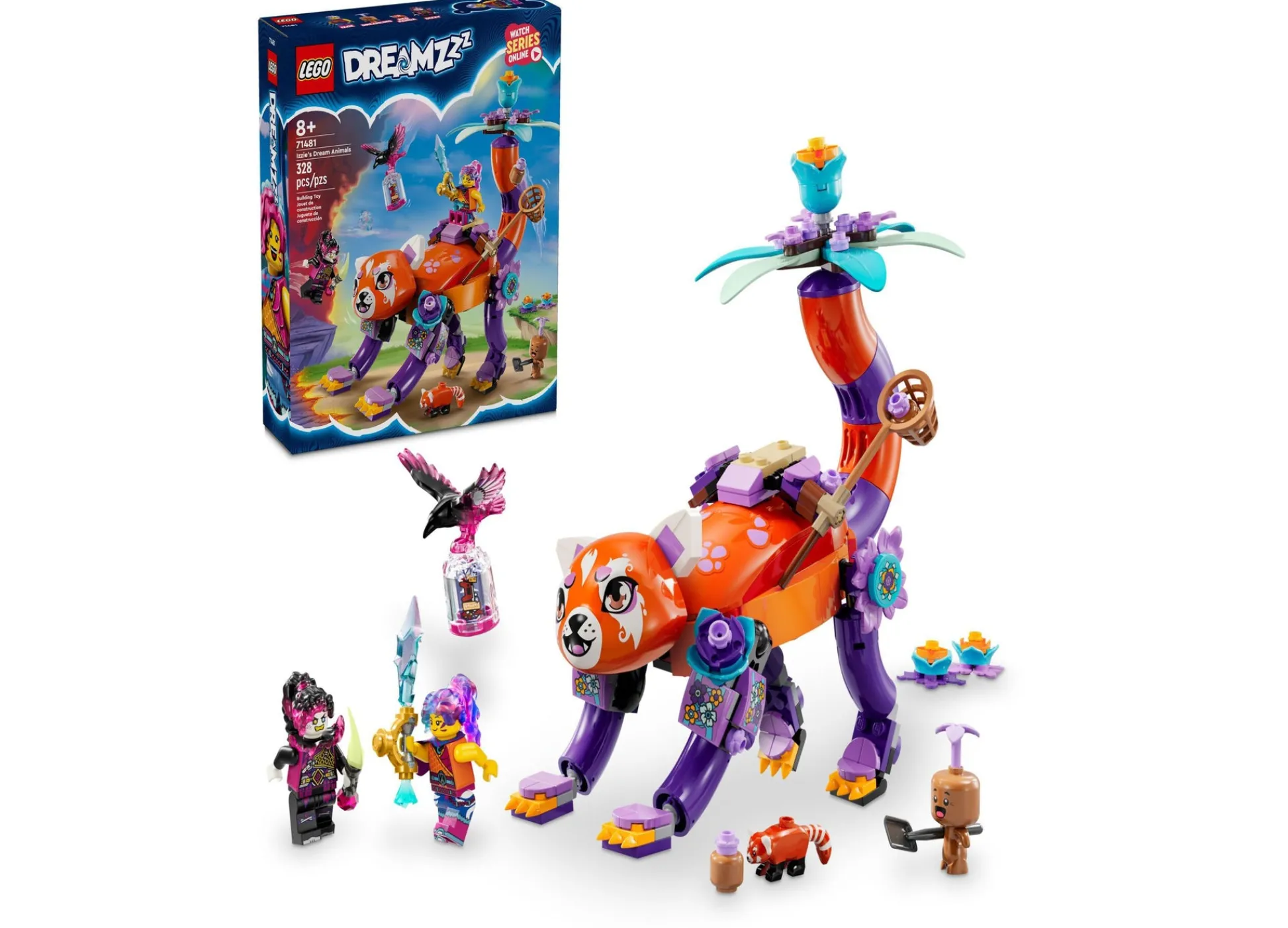 Macy's - Supplier LEGO® Dreamzzz Izzie’s Dream Animals 328-Piece Building Set 71481* Lego Dreamzzz|Lego Shop