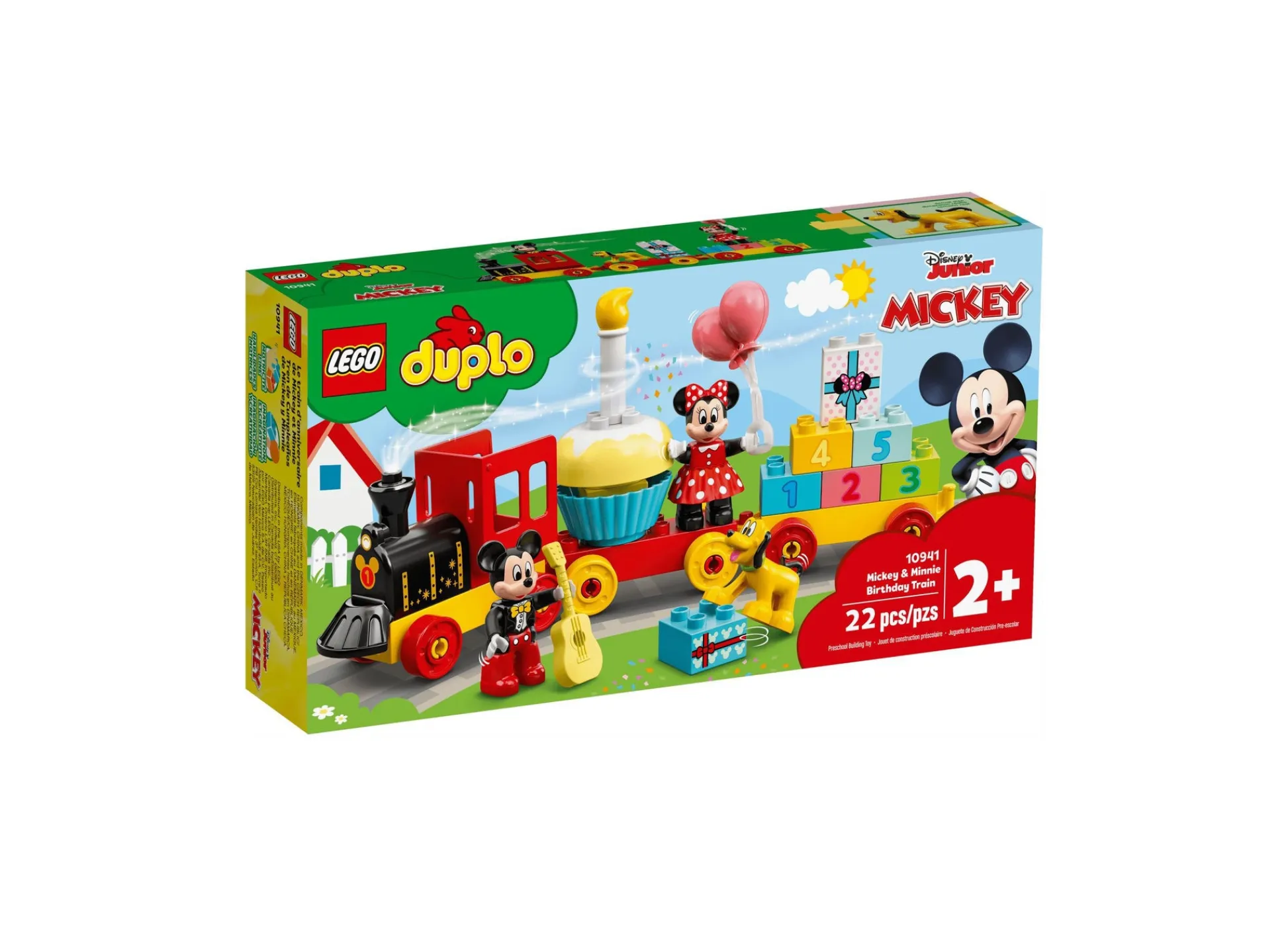 ToyHouse LEGO DUPLO Disney Mickey & Minnie Birthday Train 10941 - 22 Piece Set* Lego Duplo|Lego Shop