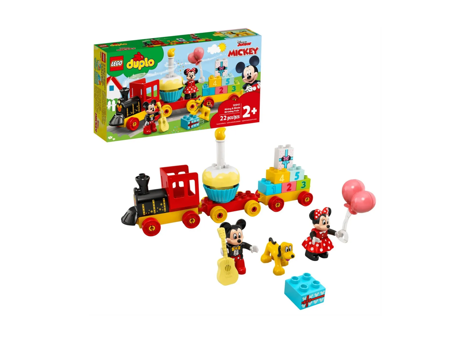 ToyHouse LEGO DUPLO Disney Mickey & Minnie Birthday Train 10941 - 22 Piece Set* Lego Duplo|Lego Shop