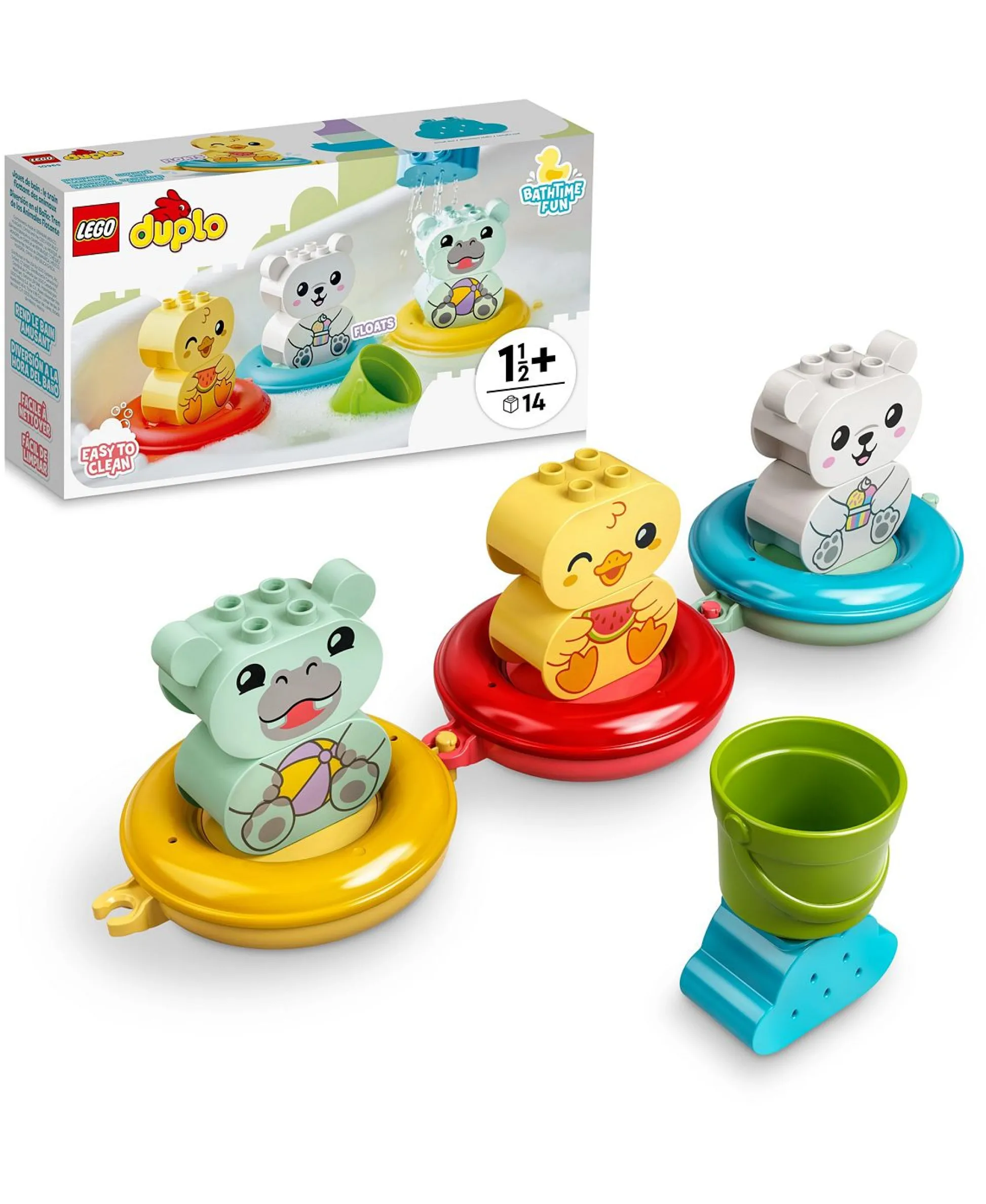 ToyHouse LEGO DUPLO My First Bath Time Fun: Floating Animal Train - 14 Pieces* Lego Duplo|Lego Shop
