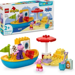 ToyHouse LEGO DUPLO Peppa Pig Boat Trip Playset 10432 - Beach Adventure* Preschool Pals|Lego Duplo