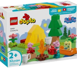 ToyHouse LEGO DUPLO Peppa Pig 32-Piece Camping Trip Playset with Canoe* Preschool Pals|Lego Duplo
