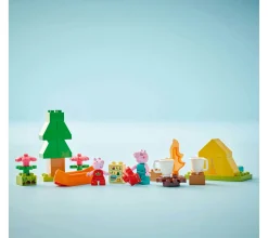 ToyHouse LEGO DUPLO Peppa Pig 32-Piece Camping Trip Playset with Canoe* Preschool Pals|Lego Duplo