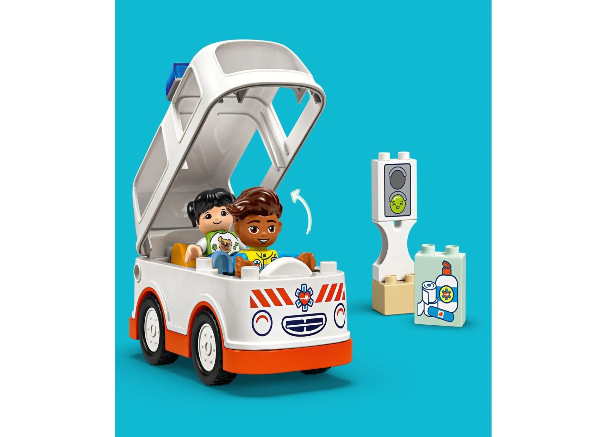 Macy's - Supplier LEGO DUPLO Town Ambulance Adventure Building Set 10447, 19 Pieces* Lego Duplo|Lego Shop