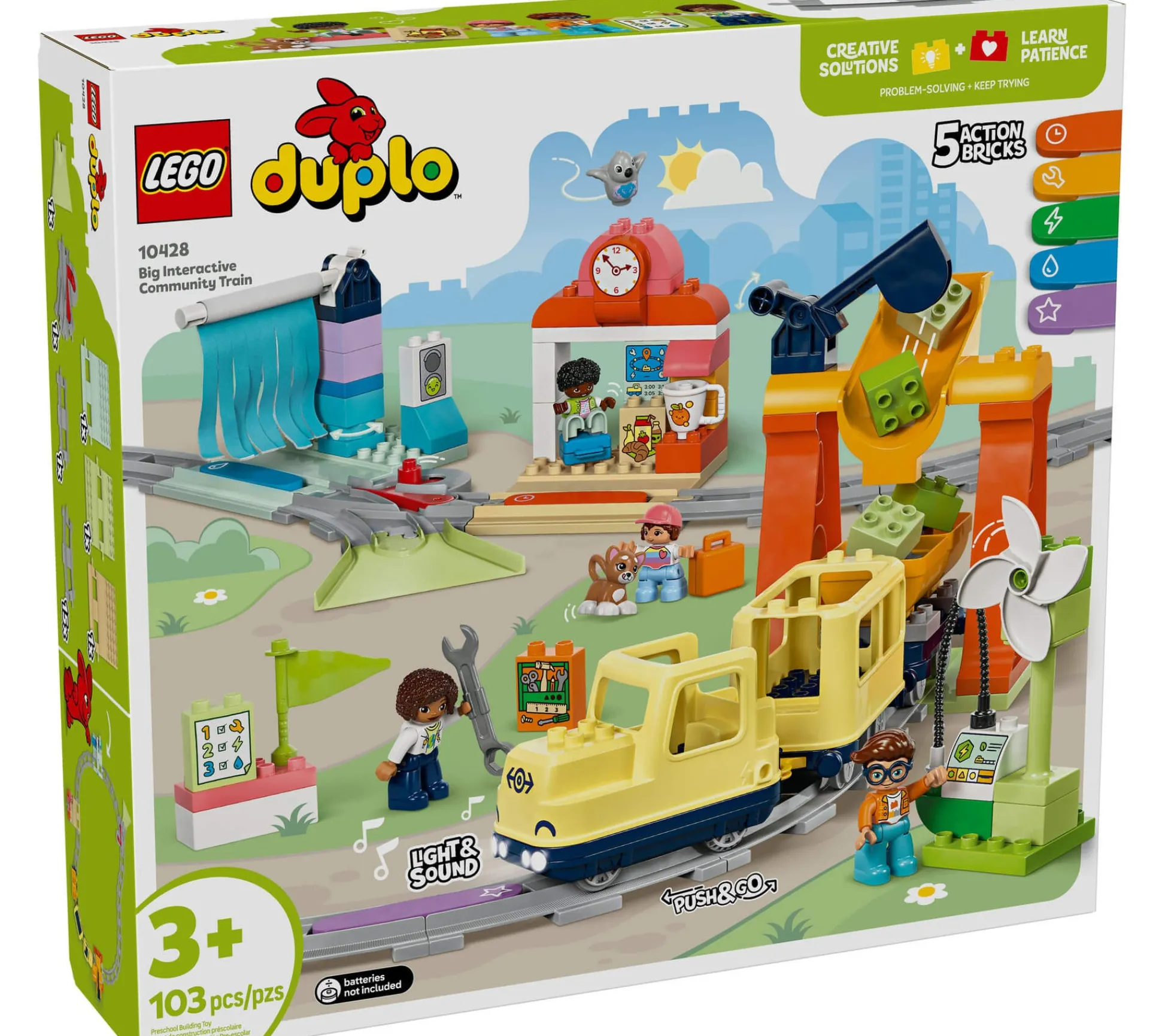 ToyHouse LEGO DUPLO Town Big Interactive Community Train Set 10428* Lego Duplo|Lego Shop