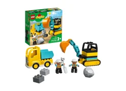 ToyHouse LEGO DUPLO Town Construction Truck & Excavator 10931 Building Set - 20 Pieces* Lego Duplo|Lego Shop