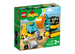 ToyHouse LEGO DUPLO Town Construction Truck & Excavator 10931 Building Set - 20 Pieces* Lego Duplo|Lego Shop