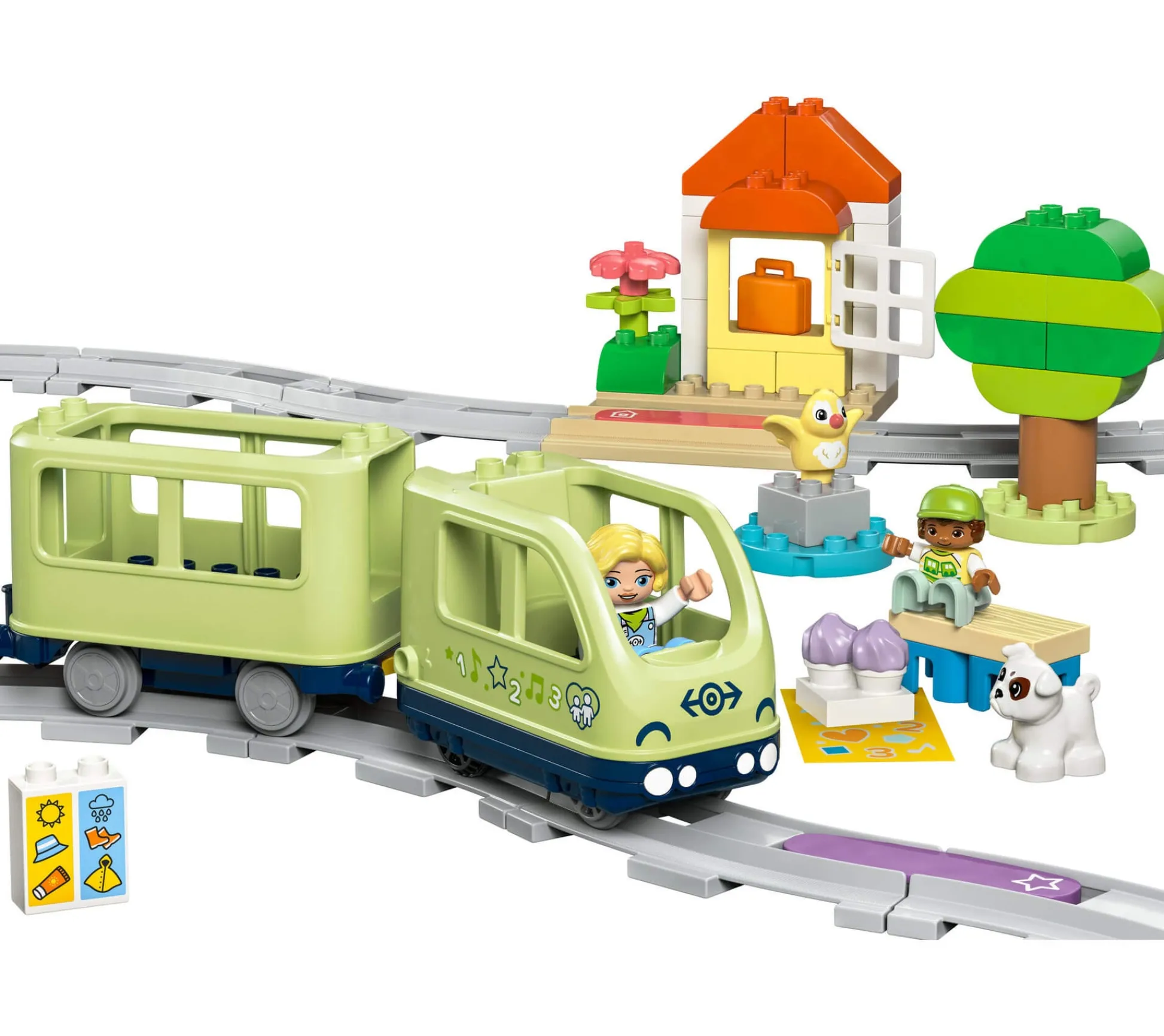 ToyHouse LEGO DUPLO Town 57-Piece Interactive Adventure Train Set 10427* Lego Duplo|Lego Shop