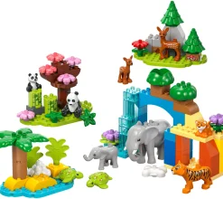 ToyHouse LEGO DUPLO Town Wild Animal Families Set - 92 Pieces Learning Toy 10446* Lego Duplo|Lego Shop