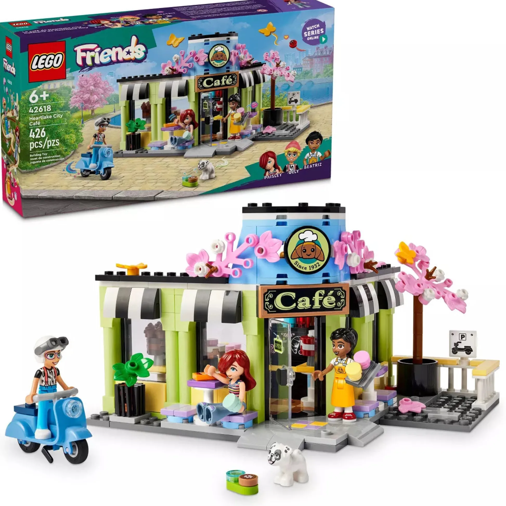 ToyHouse LEGO Friends Heartlake City Cafe 426-Piece Building Set Toy* Lego Friends|Lego Shop