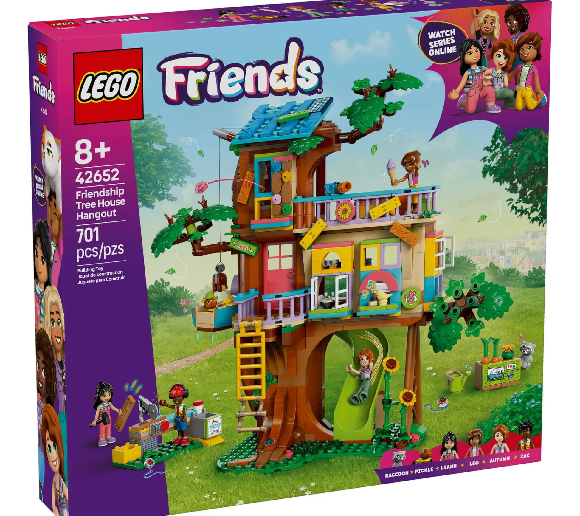 ToyHouse LEGO Friends 701-Piece Friendship Tree House Building Kit 42652* Lego Friends|Lego Shop