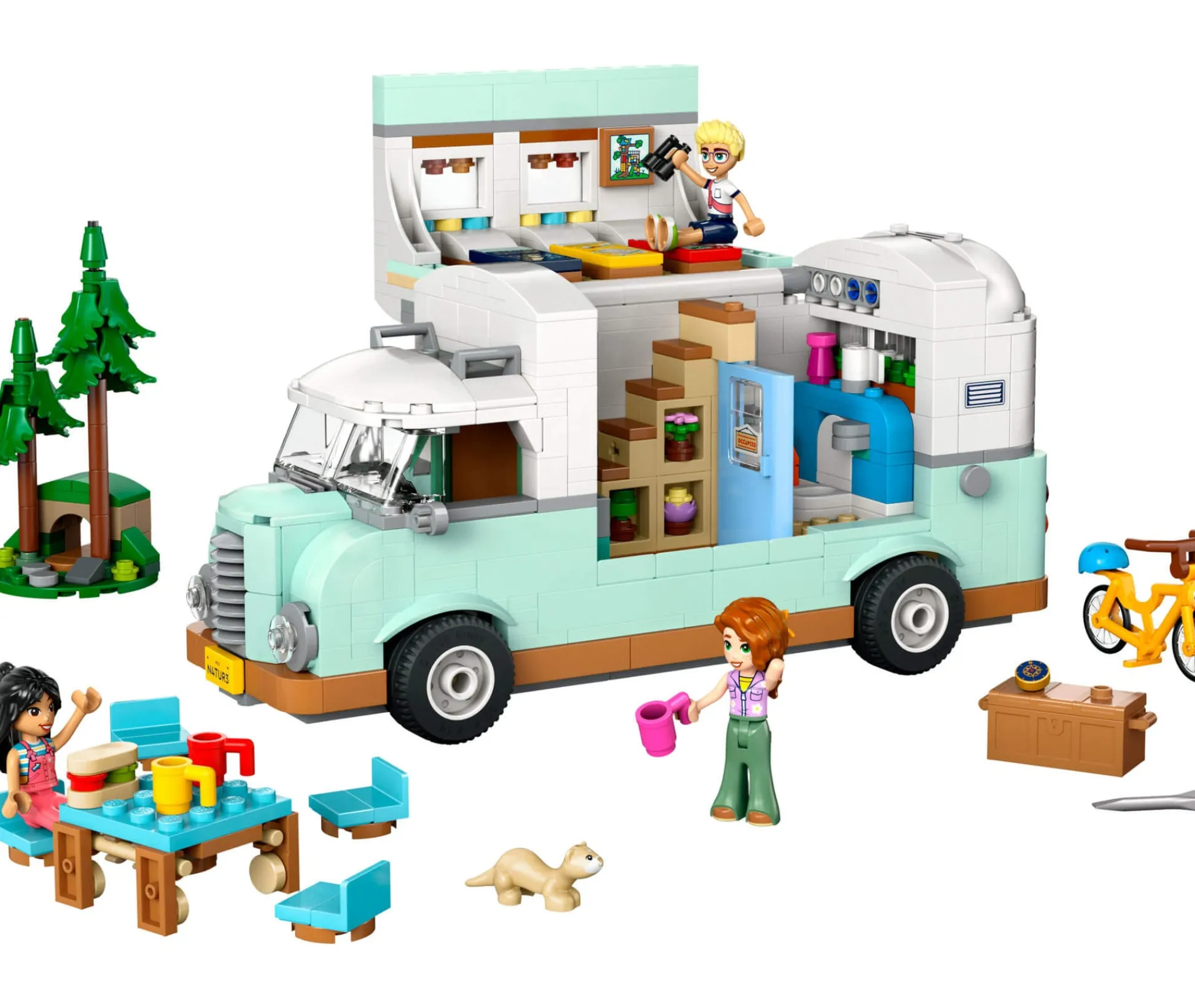 ToyHouse LEGO Friends 778-Piece Friendship Camper Van Building Set - Adventure Role-Play 42663* Lego Friends|Lego Shop