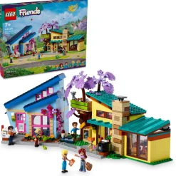 ToyHouse LEGO Friends 1,126-Piece Olly and Paisley's Family Houses Building Set* Lego Friends|Lego Shop