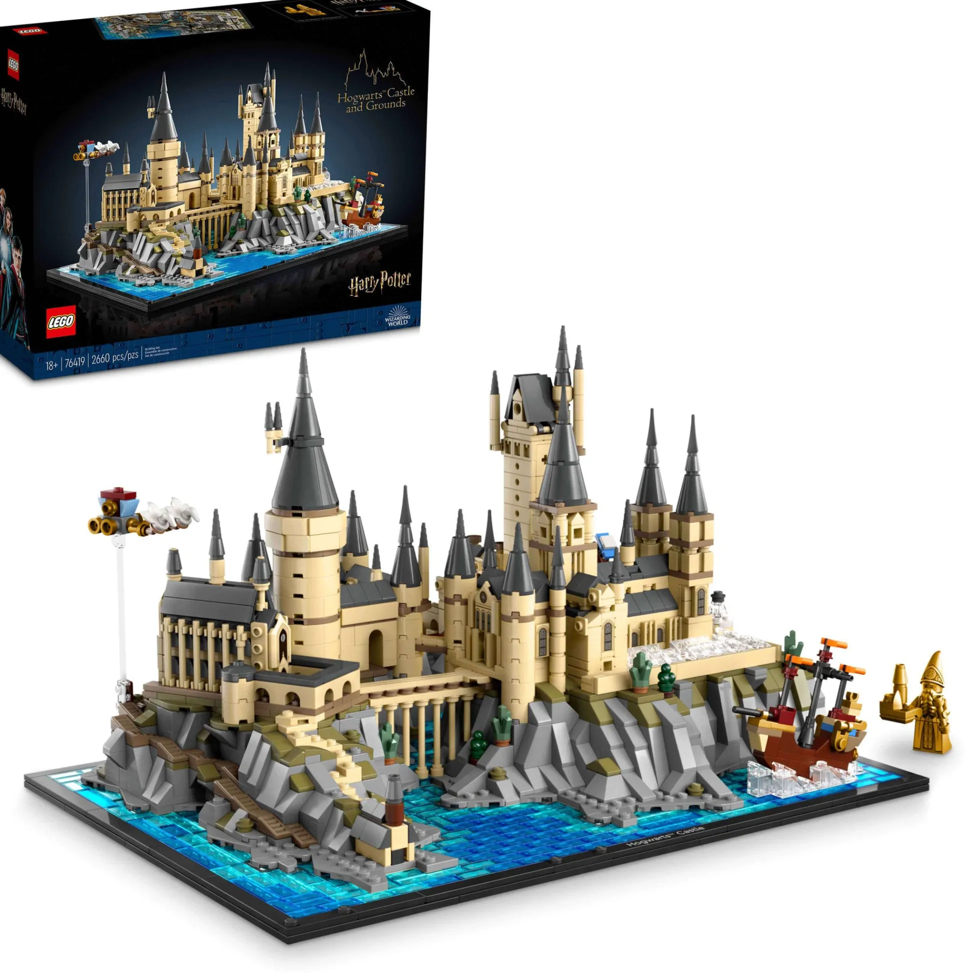 ToyHouse LEGO Harry Potter Hogwarts Castle and Grounds 76419 Building Set - 2,660 Pieces* Lego Harry Potter|Lego Shop
